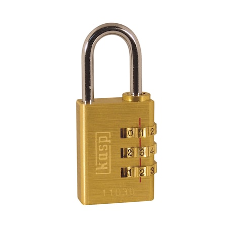 Brass Combination Padlock - 30mm